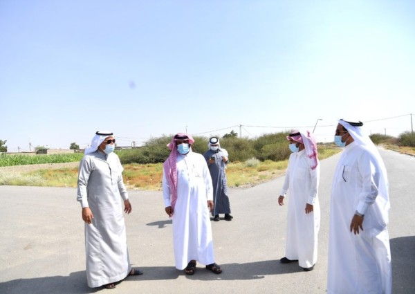 رئيس مركز عتود يتفقد الخدمات البلدية بالمركز