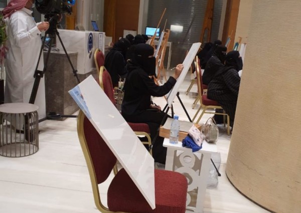 بمناسبة تجديد البيعة السادسة جسفت جازان تنظم مسابقة *رؤية 2030 في عيون الفنانين*