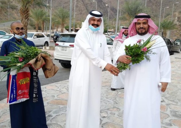 رؤساء الاندية الادبية بمناطق المملكة يزورون غابة رغدان ويطلعون على قرية ذي عين التراثية