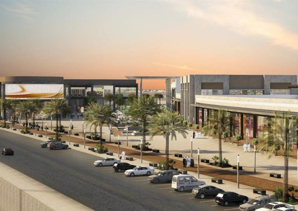 شاهد: مجمع “يو ووك” بالرياض يحاط بـ”سياج حديدي”