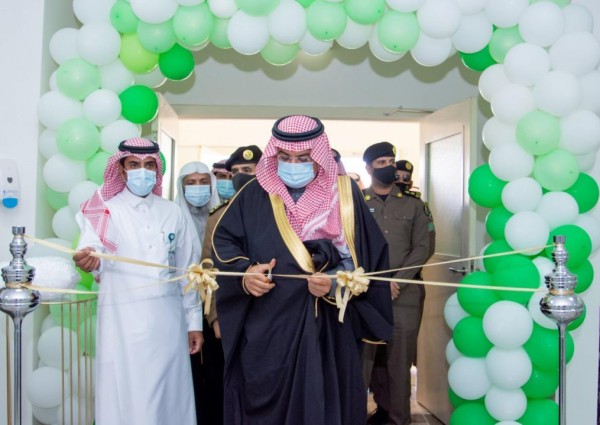 سمو محافظ حفر الباطن يفتتح مركز صحي الخالدية في القيصومة
