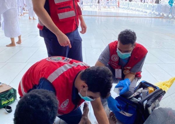 هيئة الهلال الأحمر بمكة المكرمة تعلن الإحصائية السنوية للمتطوعين