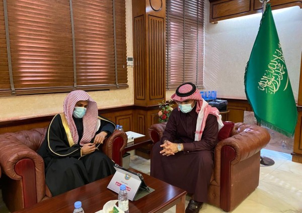 مدير عام فرع الرئاسة العامة لهيئة الأمر بالمعروف بالمنطقة الشرقية يلتقي بأمين حفر الباطن