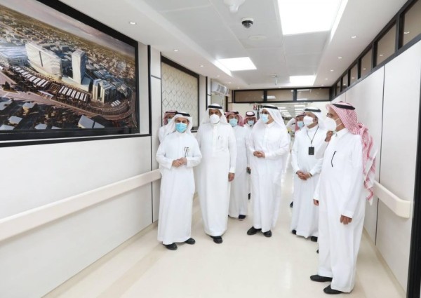 د. العمرو يتفقد مشاريع مدينة الملك سعود الطبية