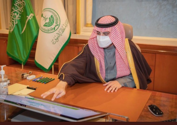 سمو امير منطقة الجوف يدشن فعاليات اليوم العالمي للدفاع المدني ” يد تبني ويد تحمي “