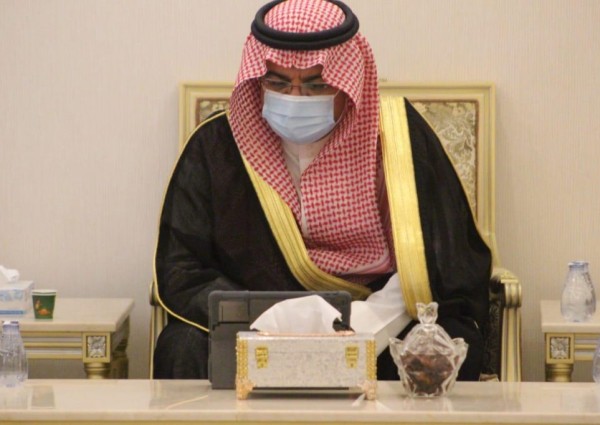 محافظ حفر الباطن يستقبل رئيس وأعضاء مجلس إدارة جمعية نفح الأمل لخدمة ذوي الإعاقة بالمحافظة