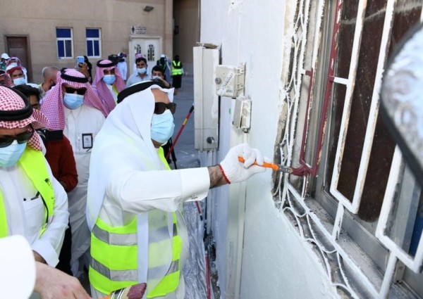 أمين الشرقية يدشن مبادرة “عمار السعودية ” في حي الدواسر بالدمام