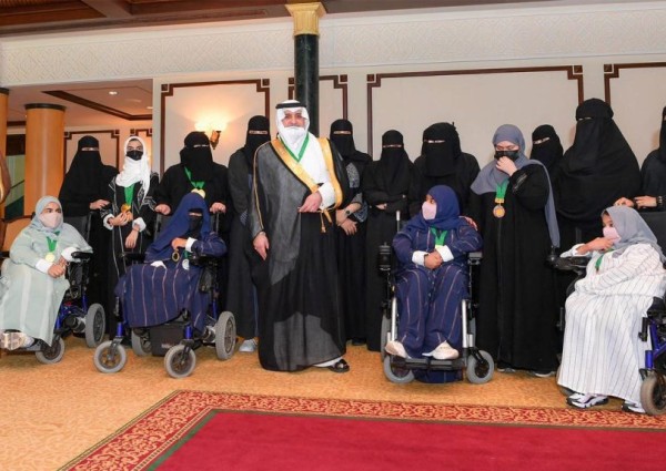 خلال إستقباله لنادي تبوك النسائي لذوي الإعاقة .. الأمير فهد بن سلطان : أنتم عندي أهم من أي شيء آخر