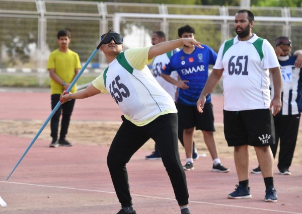 اختتام منافسات ألعاب القوى للإعاقات بجازان