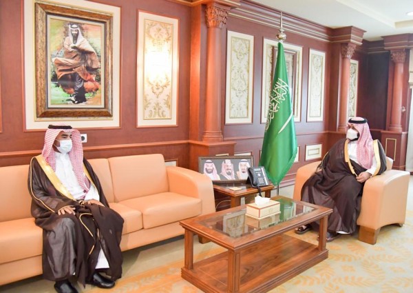 سمو نائب أمير جازان يستقبل مدير فرع هيئة حقوق الإنسان بالمنطقة..