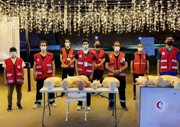 الهلال الاحمر بمنطقة الرياض يطلق مبادرة “ندربك لتدرب مجتمعك”