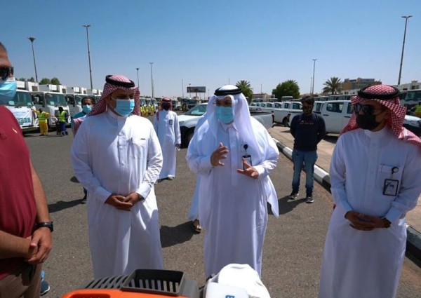 أكثر من مائة مليون ريال لمشاريع النظافة لـ 22 حياً في مدينة تبوك
