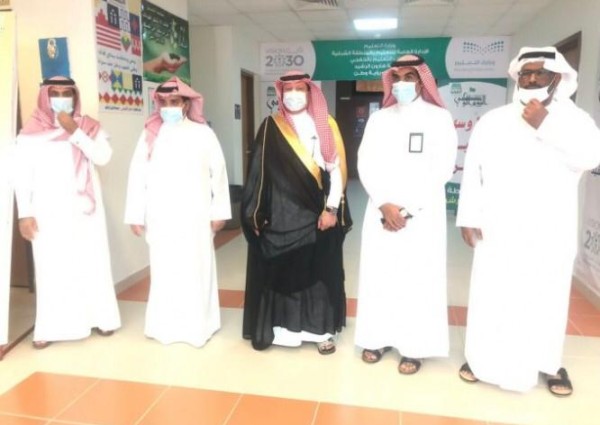 محافظ الخفجي يتفقد مدارس المحافظة ويطلع على الاجراءات الاحترازية