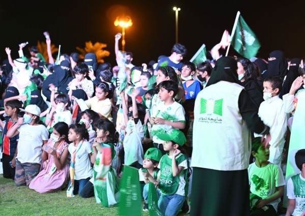 جامعة تبوك تقيم احتفالها باليوم الوطني وسط حضور متميز