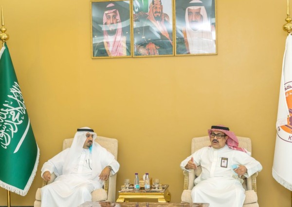 رئيس مدينة جازان للصناعات الأساسية والتحويلية يستقبل محافظ بيش وفريق الجهات الحكومية