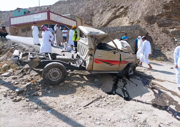 الهلال الأحمر بالباحة: وقوع حادث تصادم مروع بمحافظة “القرى” .. وإصابة خطيرة