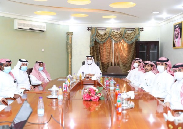 أمين محافظة حفرالباطن يقوم بجولة ميدانية في مراكز السعيرة والصداوي