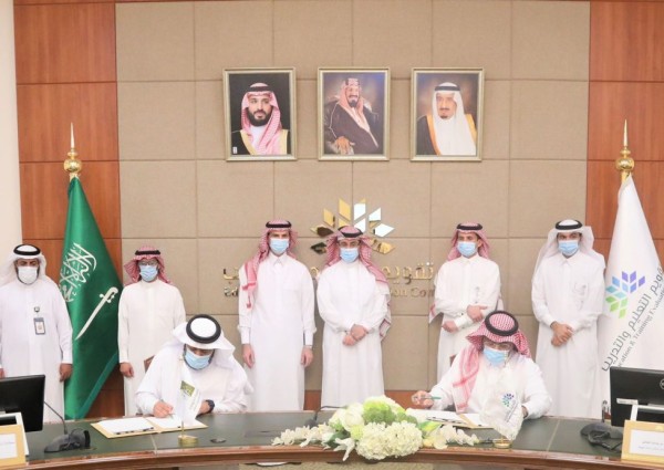هيئة تقويم التعليم والتدريب توقع اتفاقيات اعتماد سبعة برامج بكالوريوس مع جامعة الجوف