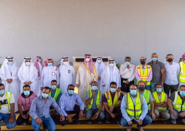 سمو أمير الجوف يفتتح جسر الملك خالد في سكاكا بتكلفة 32 مليون ريال