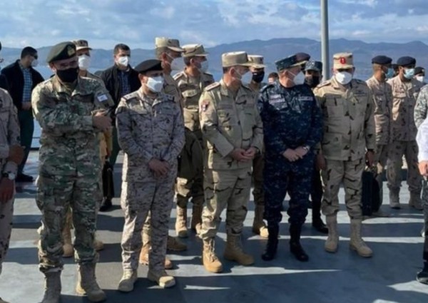 نائب قائد القوات البحرية الملكية السعودية يحضر المناورات النهائية لتمرين (ميدوزا – 11)