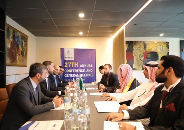 معالي النائب العام الشيخ سعود بن عبدالله المعجب يجري لقاءً ثنائيًا بالنائب العام لجمهورية جورجيا