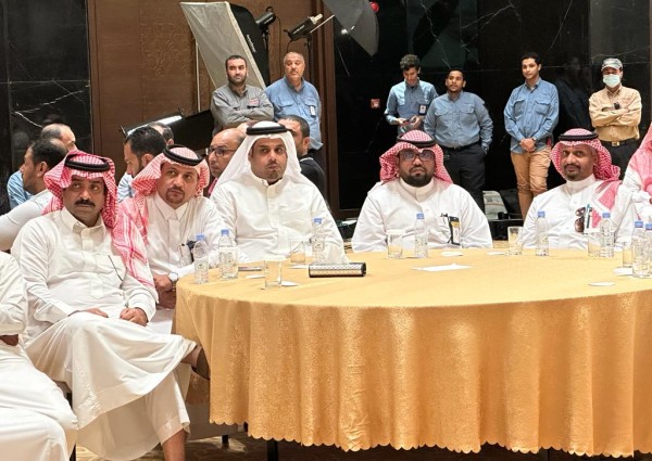 على شرف رئيس القطاع الجنوبي الشركة السعودية للكهرباء تكرم المهندس “الغزواني”