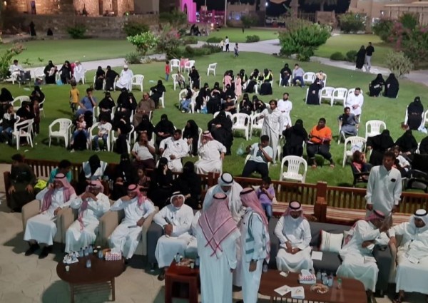 فريق أمل وعمل يحتفي بالبيعه الثامنه لخادم الحرمين الشريفين