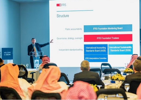 هيئة المحاسبين تنظم ورشة عمل حول مشروعي معايير الاستدامة الدولية بحضور عدد من الجهات الحكومية