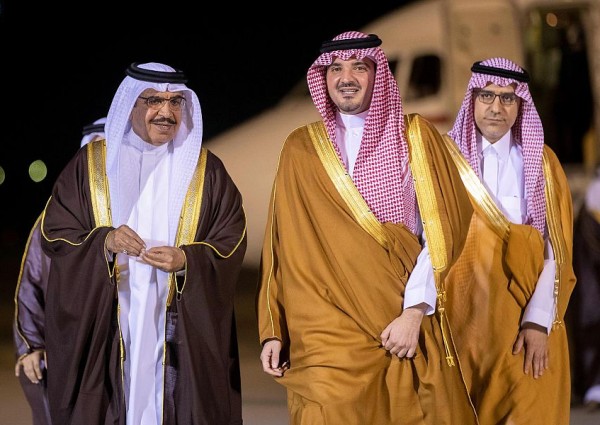 وزير الداخلية البحريني يصل الرياض