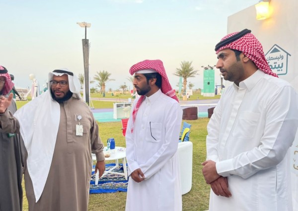 مدير عام هيئة الأمر بالمعروف بالشرقية يزور محافظ العديد و يتفقد سير العمل بمنفذ سلوى