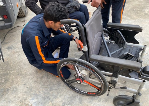 ” نفح الأمل و سواعد ” تنظمان مبادرة لصيانة أجهزة ذوي الإعاقة بحفرالباطن