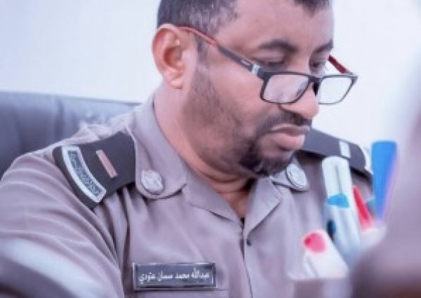 شعبة مرور محافظة بيش تودع رئيس الرقباء عبدالله بن صمان بمناسبة تقاعده