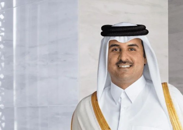 أمير قطر يصل إلى الرياض
