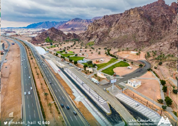 أمانة حائل تنهي أعمال إعادة تأهيل منتزه السلام وترحب بالزائرين بحلته الجديدة