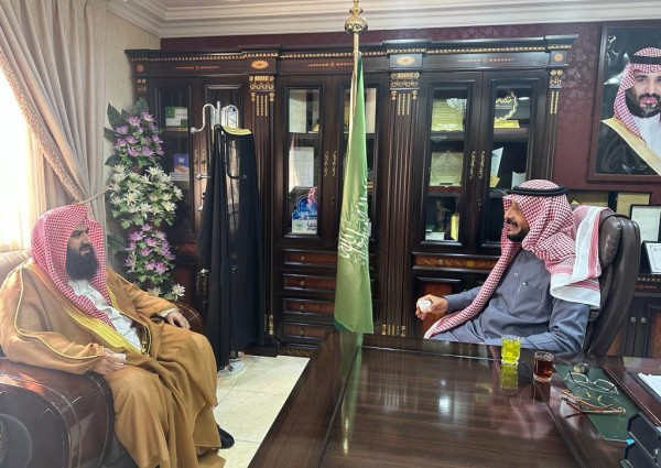 مدير عام فرع هيئة الأمر بالمعروف بالقصيم يلتقي بمحافظ عيون الجواء ومحافظ النبهانية ومنسوبي الهيئات