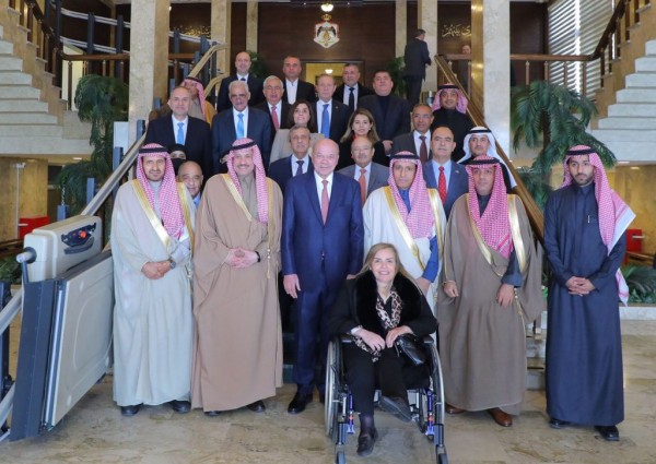 دولة رئيس مجلس الأعيان الأردني يستقبل وفد لجنة الصداقة البرلمانية السعودية الأردنية في مجلس الشورى