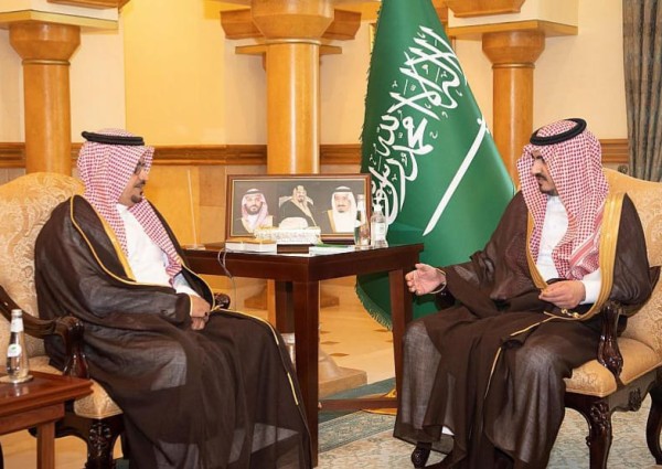 سمو نائب أمير مكة المكرمة يستقبل مدير صندوق الموارد البشرية بالمنطقة
