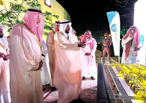 سمو الأمير محمد بن ناصر يدشن مشروع ” روابي ” السكني بمدينة جيزان