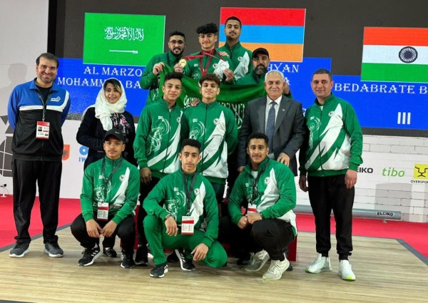 الرباع محمد المرزوق يُحقق ذهبية وفضيتي بطولة العالم للناشئين