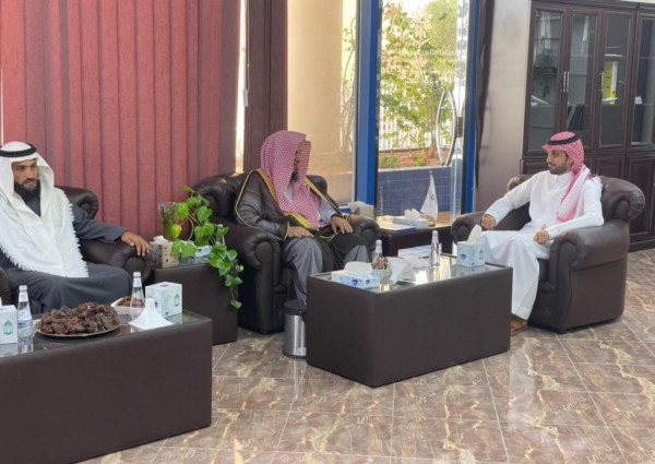 مدير هيئة الأمر بالمعروف بالجوف يلتقي مدير التدريب التقني والمهني بالجوف