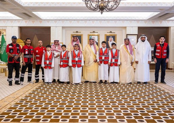 سمو أمير القصيم يطلع على برنامج هيئة الهلال الأحمر السعودي لتدريب النشء على مبادئ الإسعافات الأولية