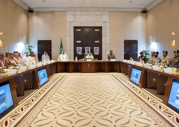 سمو أمير الرياض يرأس اجتماع لجنة الدفاع المدني الرئيسية بالمنطقة