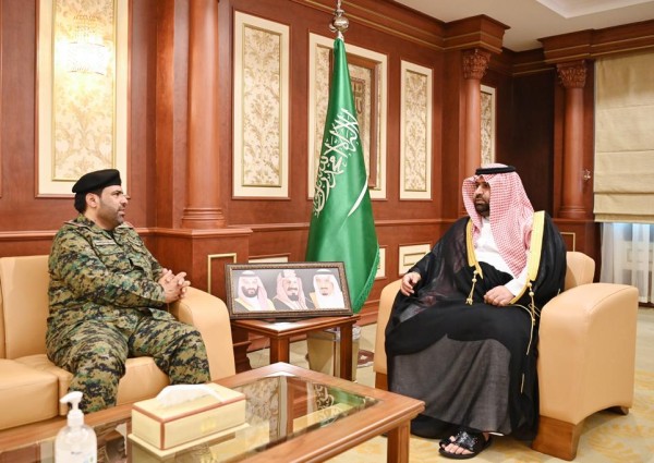 سمو نائب أمير منطقة جازان يستقبل وكيل وزارة الداخلية لشؤون الأفواج الأمنية