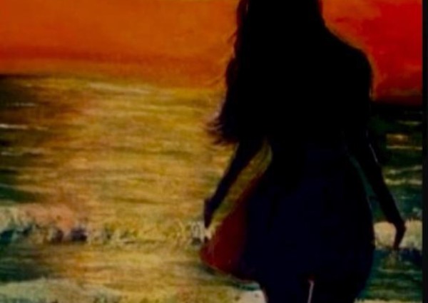 لوحة الفنانة التشكيلية الاستاذة العنود الحمزي ، وابحار حرفي ……