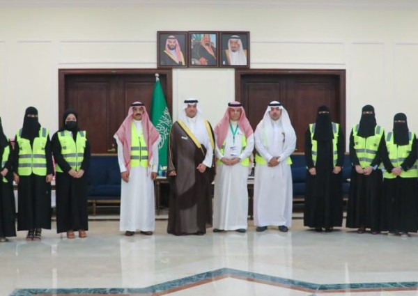 الأمير ⁧‫سعود بن طلال‬⁩ بن بدر يدشن  ” مبادرة “خدمتكم فخر” لخدمة واستقبال ضيوف الرحمن