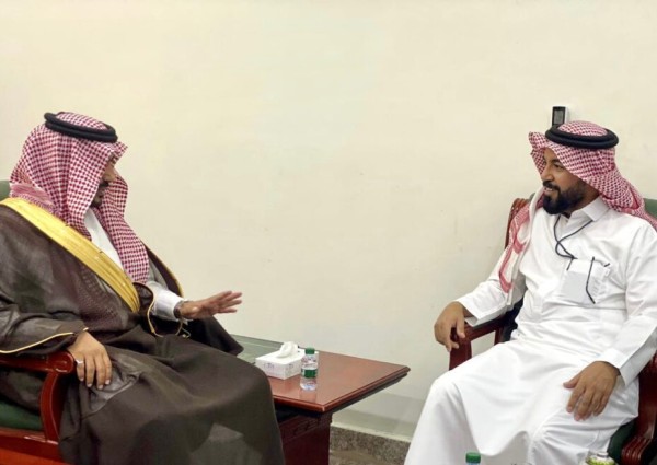 محافظ العديد يستقبل مدير عام جمرك سلوى المكلف حديثا