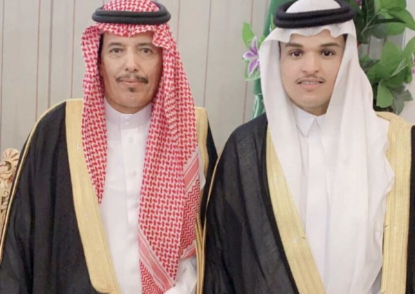 بالصور.. الشاعر إبراهيم غنمي بن شويلع   يحتفل بزواج ابنه “عبدالعزيز ”