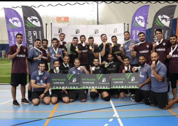 تتويج الفائزين في بطولة الدمام الثانية لكرة المناورة