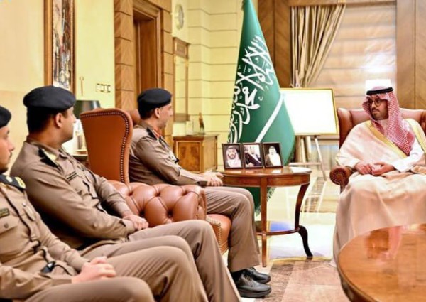 سمو الأمير سعود بن جلوي يستقبل مدير الإدارة العامة للدفاع المدني بمحافظة جدة المكلف