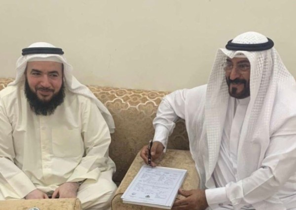 العقيد مضللي منيف بن سليمان الراجحي يعقد قرانه